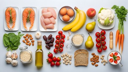 Healthy Food Selection for Balanced Diet and Nutrition.