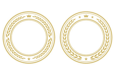 高級感のあるランキングメダル 白色