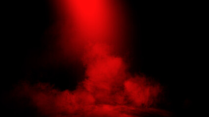 Fototapeta premium Abstract smoke misty fog on isolated black background. Texture overlays. Design element.