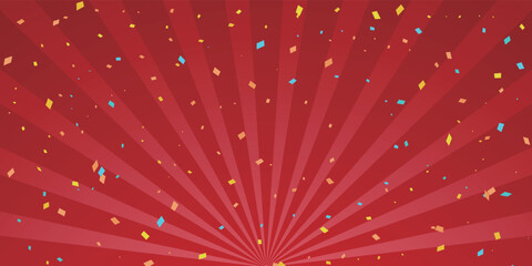 Naklejka premium スクリーントーン 赤 模様 背景