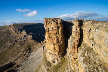 Caucasus Mountains. Mountain Journey to the northern Elbrus region. A beautiful mountain plateau, Bermamyt, not far from the city of Essentuki.
 
