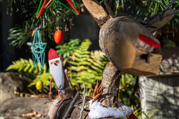 サンタのディスプレー