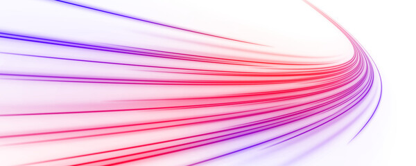 Crimson beams sweep across the scene with heated intensity and deep neon warmth. Motion blur...