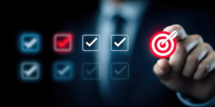 Every target tracked with a checklist within a plan and strategy with consistency ensures progress toward the goal and success