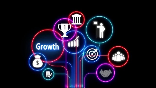 A group of graphic picture about teamwork, Growth, achieve, meet goal concept. Able use graphic isolated transparent background.