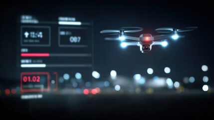 Satellite imagery flows into computing engines, software generates graphics, vision sensors detect motion, and firewall ensures the database remains secure