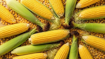 Freshly Harvested Corn A Delicious and Nutritious Food Source for Healthy Eating