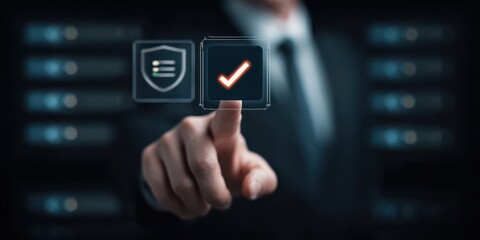 Quantum software secures the server and database while marketing vision integrates with firewall systems to predict trends and improve strategies