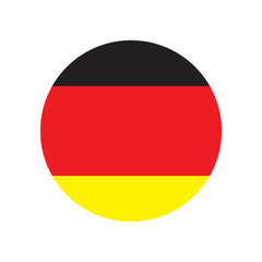 german flag button icon