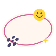 Colorful Trendy Retro Sticker Pack