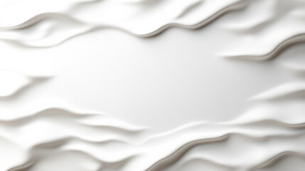 Soft snow drift wave pattern with blank center for minimalist layout