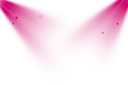 Pink Dual Spotlight Glow - Powered by Adobe