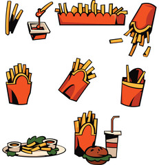 fries vector