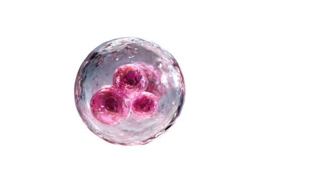 Isolated crystal ball sphere reflecting the blue earth globe and abstract light on a white background