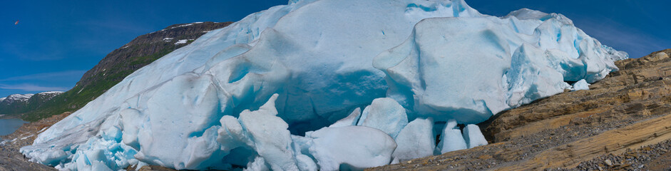 Trekking Tour zum Svartisen Gletscher