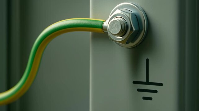 Grounding Systems, Copper Cable Connections for Electric Power, Voltage Control, and Safety in Industry