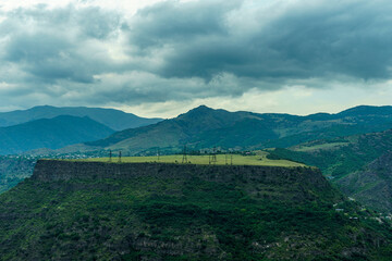 view from the top of the mountain