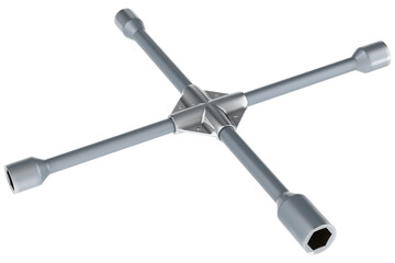 Universal Lug Wrench, transparent background