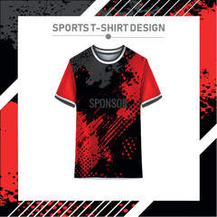 Sports jersey and t shirt background design