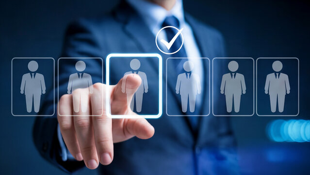 Find the perfect candidate to join your team today, the ideal professional for your company with a simple click and checkmark to indicate selection