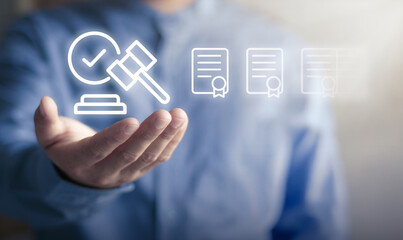  Legal compliance, justice, laws, regulations, patents, licensing, contractual agreements, and legal technology solutions.