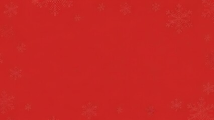 Red and white snowflakes on a red background. The winter concept of Christmas and New Year's Eve.