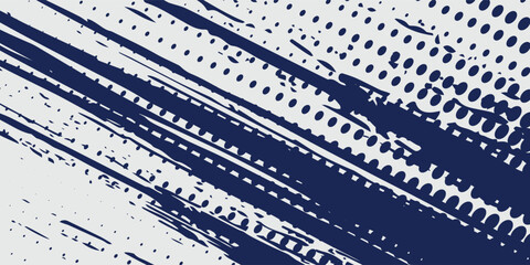 Abstract halftone wave dots background. Futuristic twisted grunge pattern, dots, circles. Vector modern optical pop art texture for posters, business cards and etc.