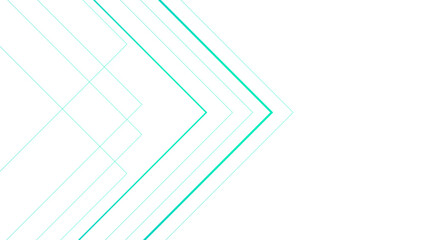 Minimalist White Abstract Background with Blue & Cyan Geometric Line Art, Modern Tech-Style Layered Angular Shapes Ideal for Futuristic Design, Business Visuals, UI Themes, Best for Digital Banners.