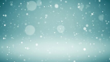 Snowflakes falling against a blue background.
