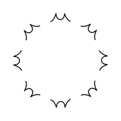 フレームのイラスト素材