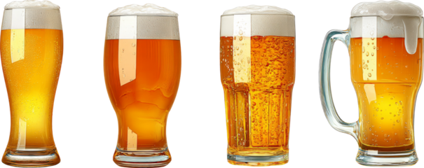 Golden beer frothy head glass bubbles refreshment