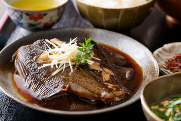 カレイの煮付け