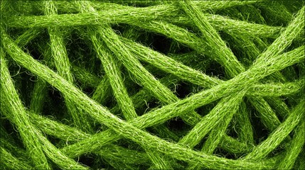 Abstract Lime Green Geometric Pattern Design