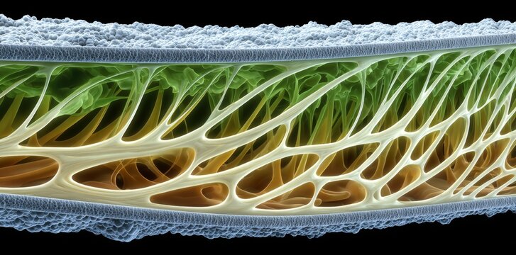 The use of innovative materials and intricate design in engineering research is exemplified by advanced 3D printed structures