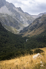 Breathtaking views of Vall d'Aran with lush greenery and mountains, Catalonia