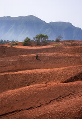 Stunning Landscape of Agulo in La Gomera With Rolling Hill Contours, La gomera