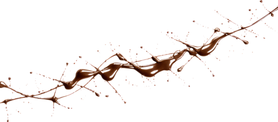 Chocolate splash liquid wave splash swirl with motion