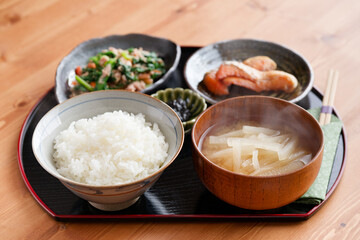 和朝食