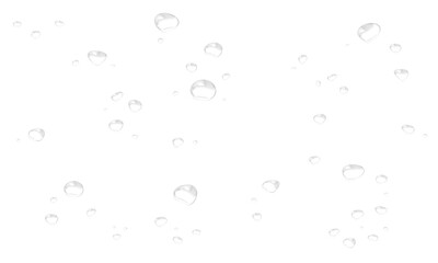 Realistic water drops. PNG drops, condensation on the window, transparent water drop. Abstract water drops, bubbles on transparent background, digital liquid design, Stock royalty free