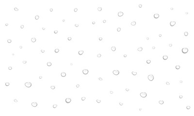 Realistic water drops. PNG drops, condensation on the window, transparent water drop. Abstract water drops, bubbles on transparent background, digital liquid design, Stock royalty free