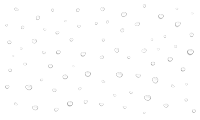 Realistic water drops. PNG drops, condensation on the window, transparent water drop. Abstract water drops, bubbles on transparent background, digital liquid design, Stock royalty free