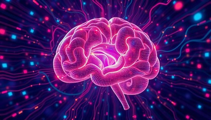 Abstract swirling data forming a futuristic brain shape,  abstract,  spiral
