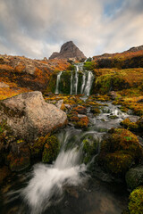 Obraz premium Waterfall - Iceland