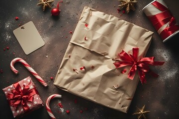 Rustic Gift Wrapping, Christmas Style