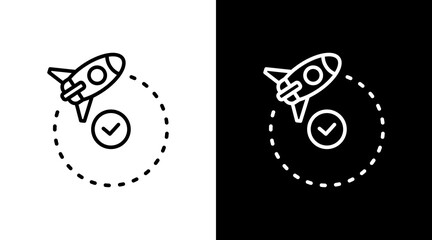 Reliable Launch Icon Set Multiple Style Collection