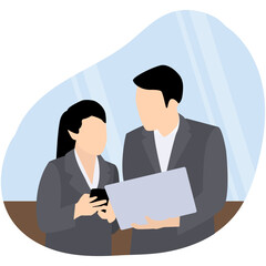 Business Partner Illustration