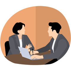 Business Partner Illustration
