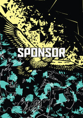 Modern Abstract Gaming Jersey Background Design