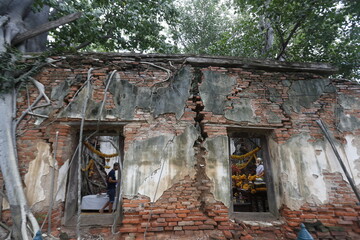 Wat Sang Kratai is seen in Ang Thong province, north of Bangkok.