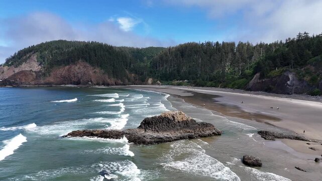Indian Beach Pacific Ocean Oregon